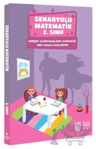 2. Sınıf Senaryolu Matematik – Kolektif – Teas Press kitap kapağı