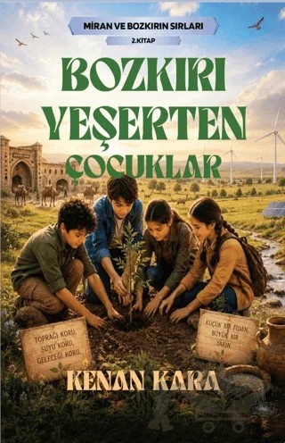 Bozkırı Yeşerten Çocuklar – Kenan Kara – Klaros Yayınları kitap kapağı