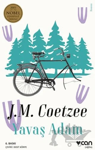 Yavaş Adam – J. M. Coetzee – Can Yayınları kitap kapağı