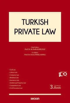 Turkish Private Law – M. Refik Korkusuz, Ferna İpekel Kayalı – Seçkin Yayıncılık kitap kapağı