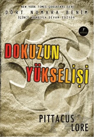 Dokuzun Yükselişi – Pittacus Lore – Artemis Yayınları kitap kapağı