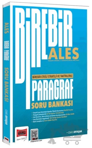 2026 ALES Birebir Serisi Paragraf Soru Bankası – Cemil Eryaşar – Yargı Yayınevi kitap kapağı