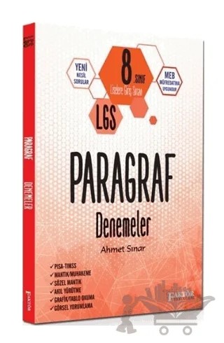 LGS 8. Sınıf Paragraf Denemeler – Ahmet Sınar – Faktör Yayınları kitap kapağı