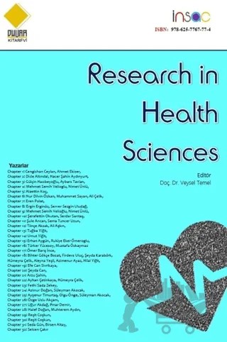 Research in Health Sciences – Veysel Temel – Duvar Kitabevi kitap kapağı