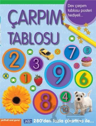 Çarpım Tablosu – Kolektif – Parıltı Yayınları kitap kapağı