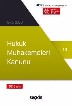 Hukuk Muhakemeleri Kanunu (Cep Kitabı) – Seçkin Yayıncılık – Seçkin Yayıncılık kitap kapağı