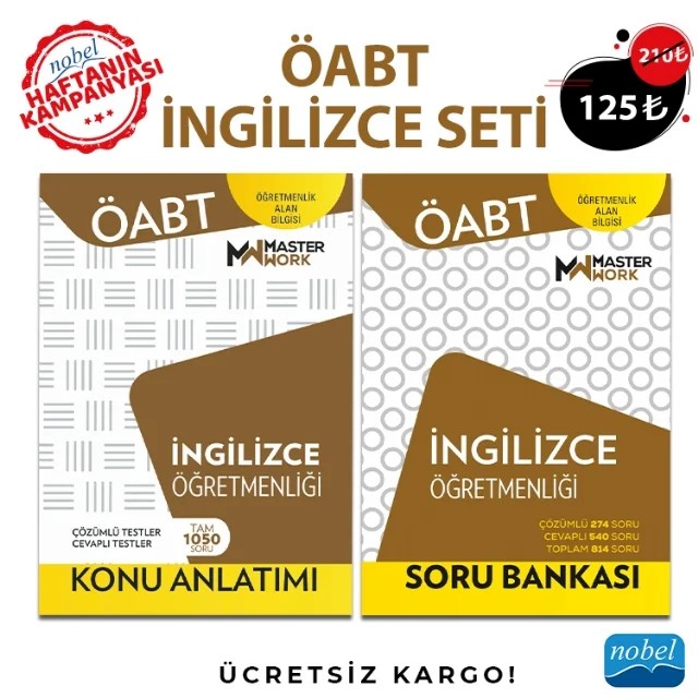 ÖABT İNGİLİZCE SETİ – Komisyon – Kampanya kitap kapağı