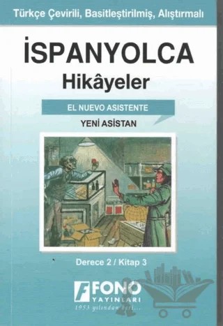 İspanyolca Hikayeler - Yeni Asistan (Derece 2) – Serhat Toker – Fono Yayınları kitap kapağı