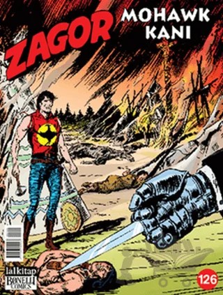 Zagor Sayı: 126 Mohawk Kanı – Lal Kitap kitap kapağı
