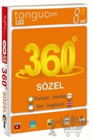 8. Sınıf LGS 360 Soru Bankası Sözel 2020 – Kolektif – Tonguç Akademi kitap kapağı