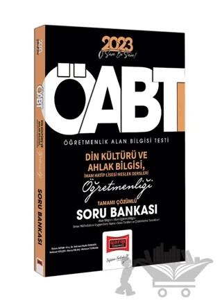 Yargı Yayınları 2023 KPSS ÖABT Din Kültürü ve Ahlak Bilgisi İmam Hatip Lisesi Meslek Dersleri Öğretmenliği Tamamı Çözümlü Soru Bankası – Kolektif – Yargı Yayınevi kitap kapağı