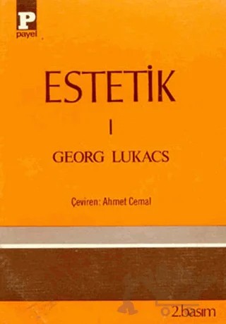 Estetik 1 – Georg Lukacs – Payel Yayınları kitap kapağı