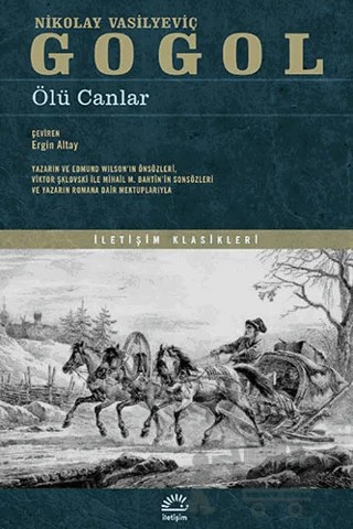 Ölü Canlar – Nikolay Vasilyeviç Gogol – İletişim Yayınevi kitap kapağı