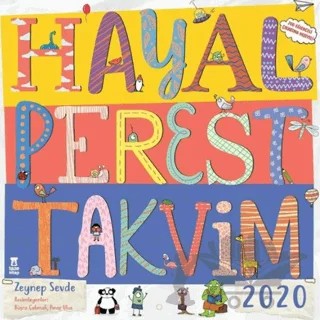 Hayalperest Takvim 2020 – Zeynep Sevde – Taze Kitap kitap kapağı