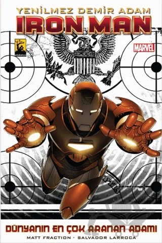 Yenilmez Demir Adam İronman - Cilt 2 – Matt Fraction – Arka Bahçe Yayıncılık kitap kapağı