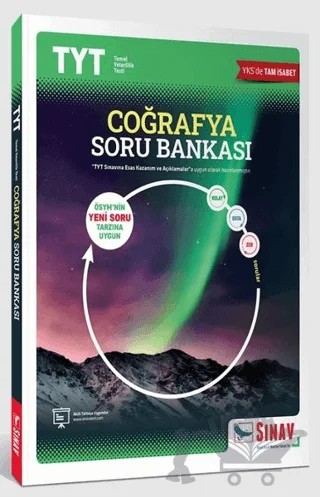 TYT Coğrafya Soru Bankası – Kolektif – Sınav Yayınları kitap kapağı