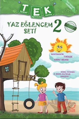 2. Sınıf Tek Yaz Eğlencem Seti – Kolektif – Palme Yayınları kitap kapağı