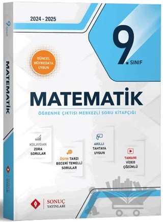 9. Sınıf Matematik Modüller Set 2025 Güncel Müfredata Uygun – Kolektif – Sonuç Yayınları kitap kapağı