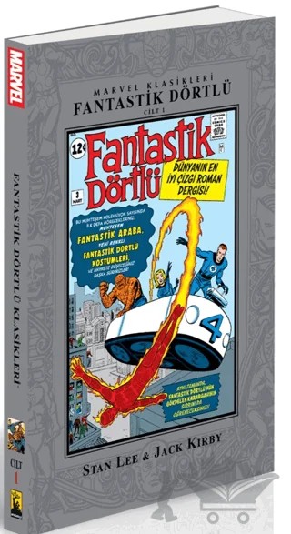 Fantastik Dörtlü Klasikleri Cilt 1 – Stan Lee – Arka Bahçe Yayıncılık kitap kapağı