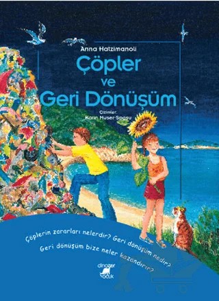 Çöpler ve Geri Dönüşüm – Anna Hatzimanoli – Dinozor Çocuk kitap kapağı