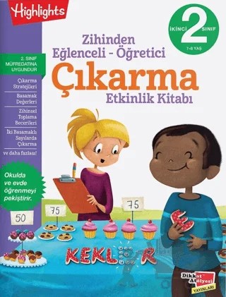 2. Sınıf Zihinden Eğlenceli-Öğretici Çıkarma Etkinlikleri – Kolektif – Dikkat Atölyesi Yayınları kitap kapağı