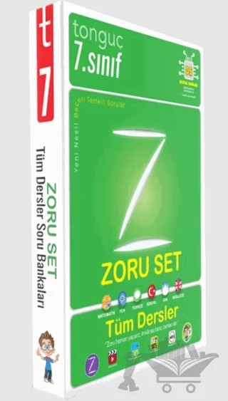 7. Sınıf Zoru Bankası Tüm Dersler Seti – Kolektif – Tonguç Akademi kitap kapağı