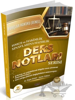 HUKAL HMGS - Hakimlik Borçlar Hukuku Genel Hükümler Ders Notları – Özgür Özsoy, Damla Turgut – Savaş Yayınevi kitap kapağı