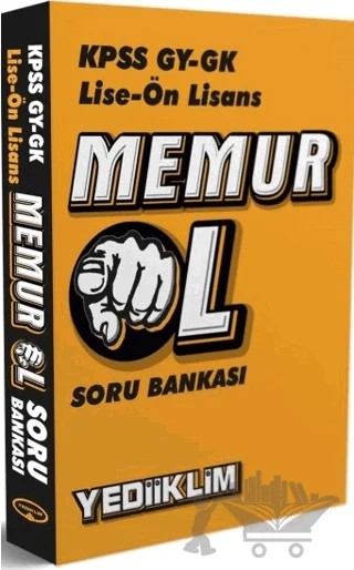 2020 KPSS Lise Ön Lisans Memur Ol Soru Bankası – Kolektif – Yediiklim Yayınları kitap kapağı
