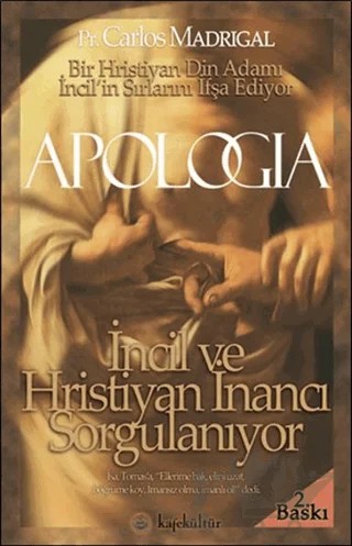 Apologia – Carlos Madrigal – Kafe Kültür Yayıncılık kitap kapağı