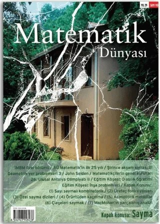 Matematik Dünyası Dergisi Sayı: 113 – Nesin Yayınevi kitap kapağı