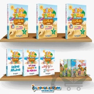 1. Sınıf Keşif Takımı Tatilde Eğitim Seti – Kollektif – İlkokulluyum kitap kapağı