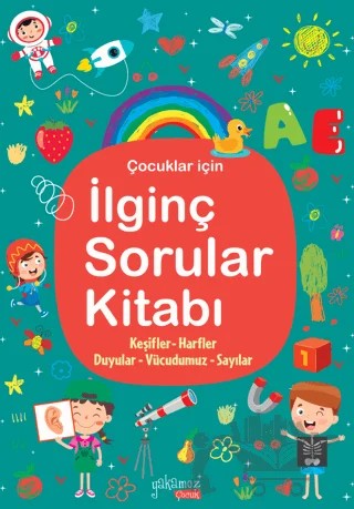 İlginç Sorular Kitabı - Turkuaz – Kolektif – Yakamoz Yayınevi kitap kapağı