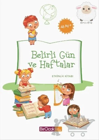 Belirli Gün ve Haftalar Etkinlik Kitabı (48 Ay) – Elif Alkan – Bir Ocak Yayınları kitap kapağı