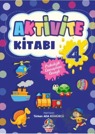 Aktivite Kitabı - 4 – Türkan Ada Kömürcü – Yağmur Çocuk kitap kapağı