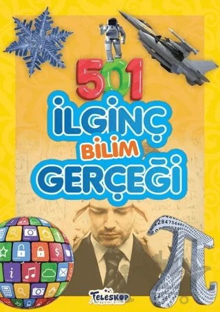 501 İlginç Bilim Gerçeği – Emre Erdoğan – Teleskop Popüler Bilim kitap kapağı