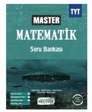 Tyt Master Matematik Soru Bankası – Kolektif – Okyanus Yayınları kitap kapağı
