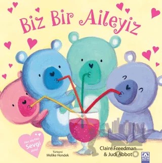 Biz Bir Aileyiz – Claire Freedman – Altın Kitaplar kitap kapağı