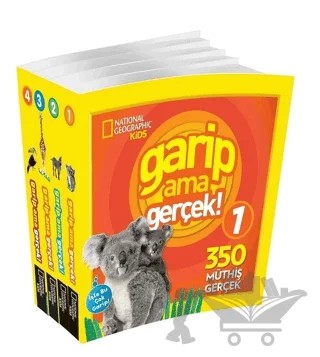 National Geographic Kids - Garip Ama Gerçek Seti (4 Kitap) – Kolektif – Beta Kids kitap kapağı