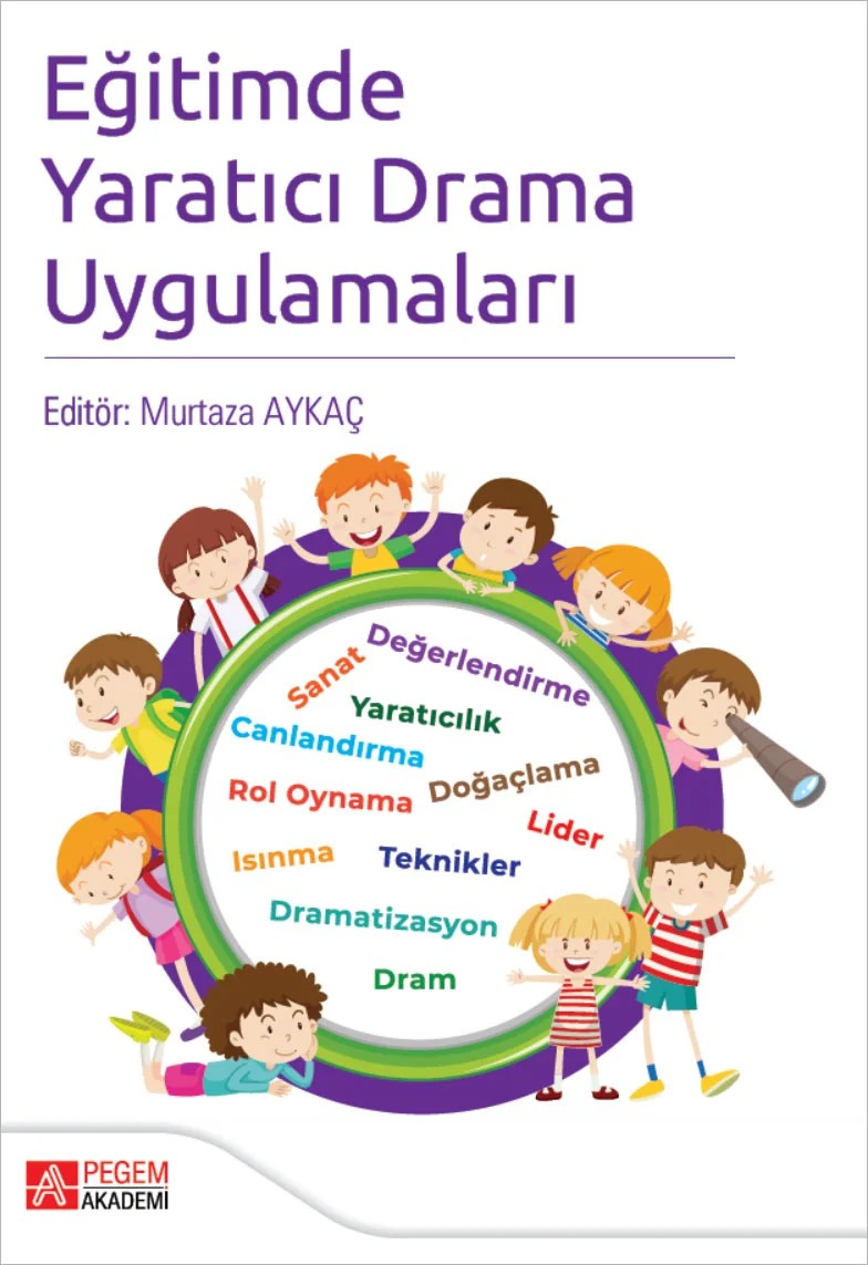 Eğitimde Yaratıcı Drama Uygulamaları – Pegem Akademi Yayıncılık kitap kapağı
