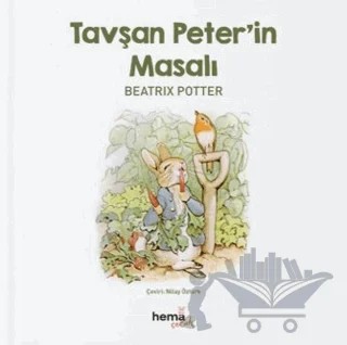 Tavşan Peter’in Masalı – Beatrix Potter – Hema Çocuk kitap kapağı