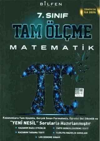 7. Sınıf Matematik Tam Ölçme Yeni – Kolektif – Bilfen Yayıncılık kitap kapağı