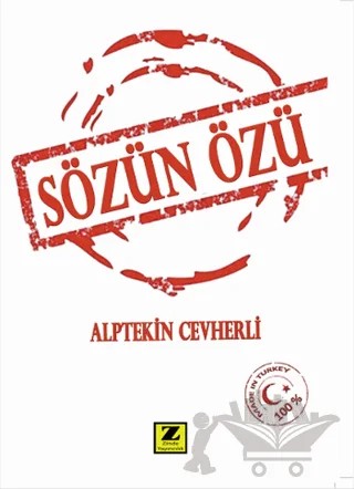 Sözün Özü – Alptekin Cevherli – Zinde Yayıncılık kitap kapağı