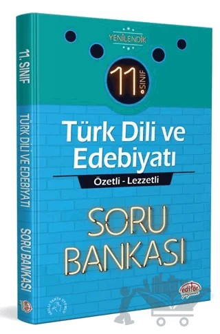11. Sınıf Türk Dili ve Edebiyatı Özetli Lezzetli Soru Bankası – Kolektif – Editör Yayınevi kitap kapağı