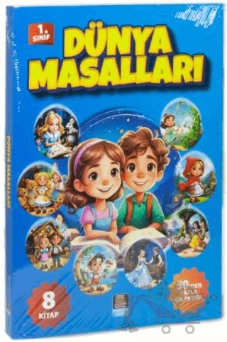 1. Sınıflara Dünya Masalları Seti – Kollektif – Mercan Okul Yayınları kitap kapağı