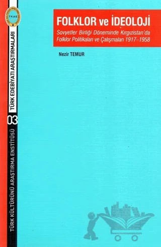 Folklor ve İdeoloji – Nezir Temur – Türk Kültürünü Araştırma Enstitüsü kitap kapağı