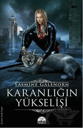 Karanlığın Yükselişi – Yasmine Galenorn – Martı Yayınları kitap kapağı