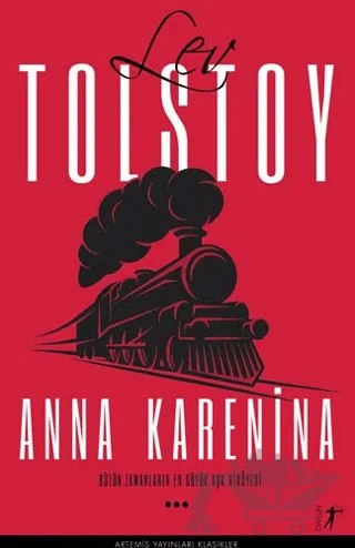 Anna Karenina – Lev Nikolayeviç Tolstoy – Artemis Yayınları kitap kapağı