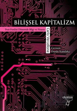 Bilişsel Kapitalizm – Carlo Vercellone – Otonom Yayıncılık kitap kapağı