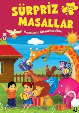 Sürpriz Masallar – Münire Şafak – Timaş Çocuk kitap kapağı