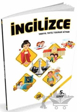 5. Sınıf İngilizce Yarıyıl Tatil Tekrar Kitabı – Kolektif – Speed Up Publishing kitap kapağı